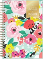 Day Designer for Blue Sky 2022-2023 Academic Year Weekly & Monthly Planner, 8.5" x 11", Frosted Cover, Wirebound, Secret Garden Mint (137896-A23)
